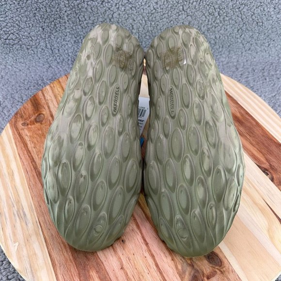 Merrell Sandals Men\'s Hydro Slide Beige Green Open Toe Slip-On Sz 11 main image 8